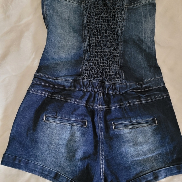 Parisian Women's Jeans Romper - Picture 7 of 10